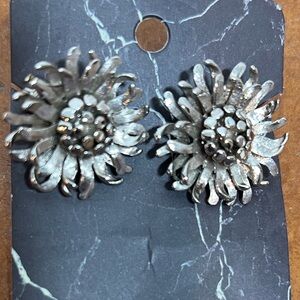 Monet Vintage Clip on Earrings